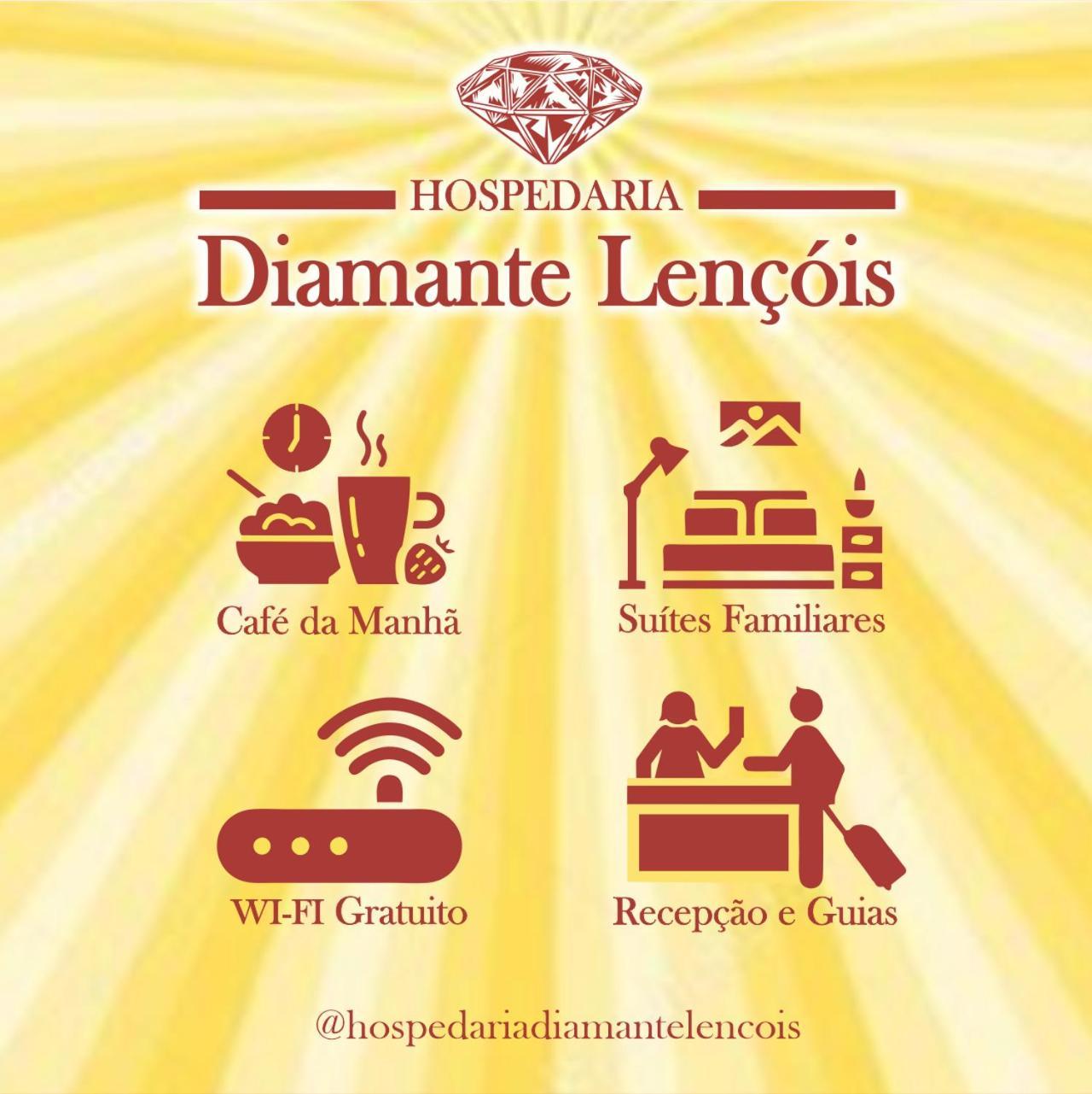 Hospedaria Diamante Ленсойс Екстериор снимка